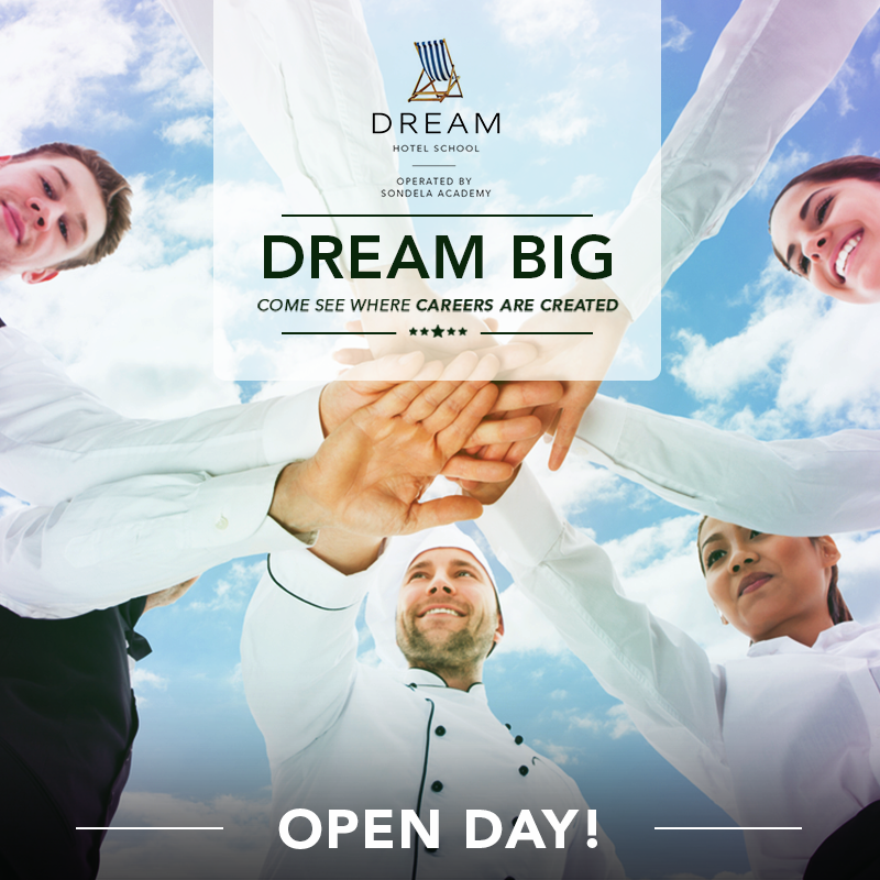 dream big come see where careers are created open day