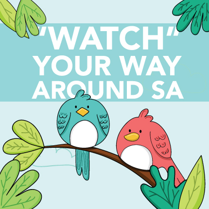 "watch" your way around SA