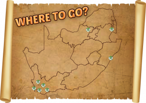 where to go south african map dream xplorers