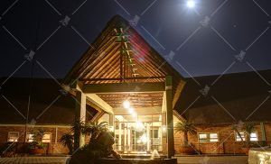 Jozini Tiger Lodge & Spa front door