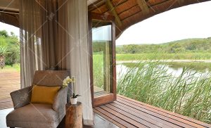 Tala Collection Game Reserve outside lounge area overlooking the reserve
