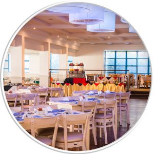 Blue Marlin Hotel dining hall