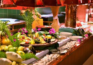 Little Switzerland Resort buffet