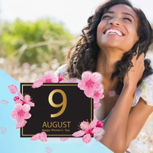 9 august happy women's day