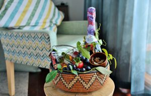 Sobhengu Lodge honeymoon gift basket