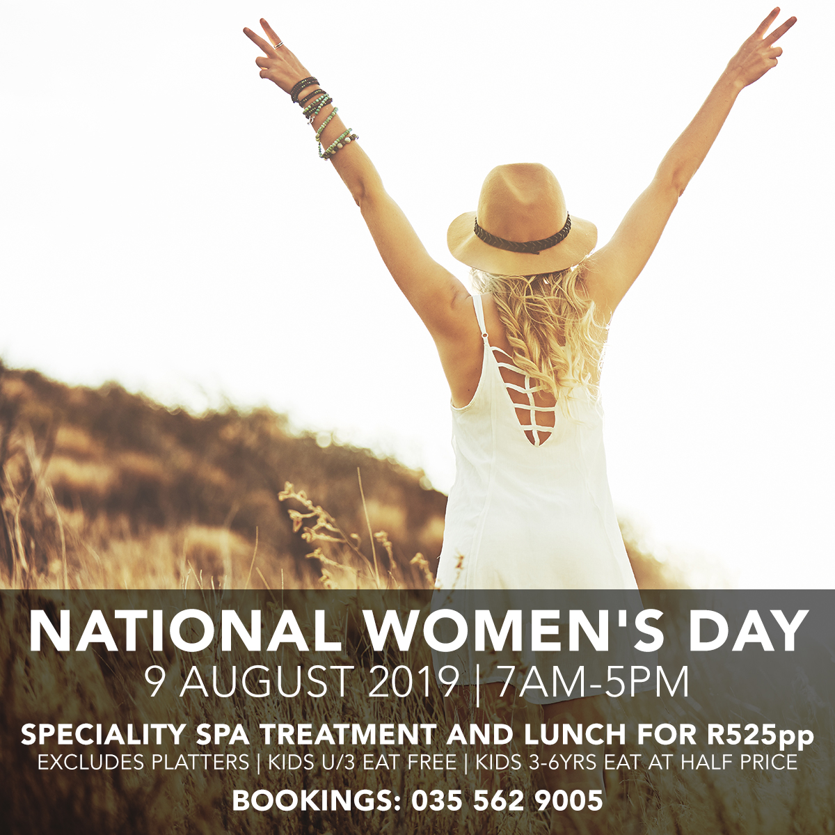 national women's day 9 Aug 2019 7am-5pm