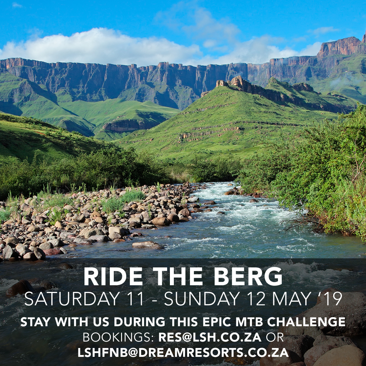 ride the berg sat 11 - sun 12 may 2019