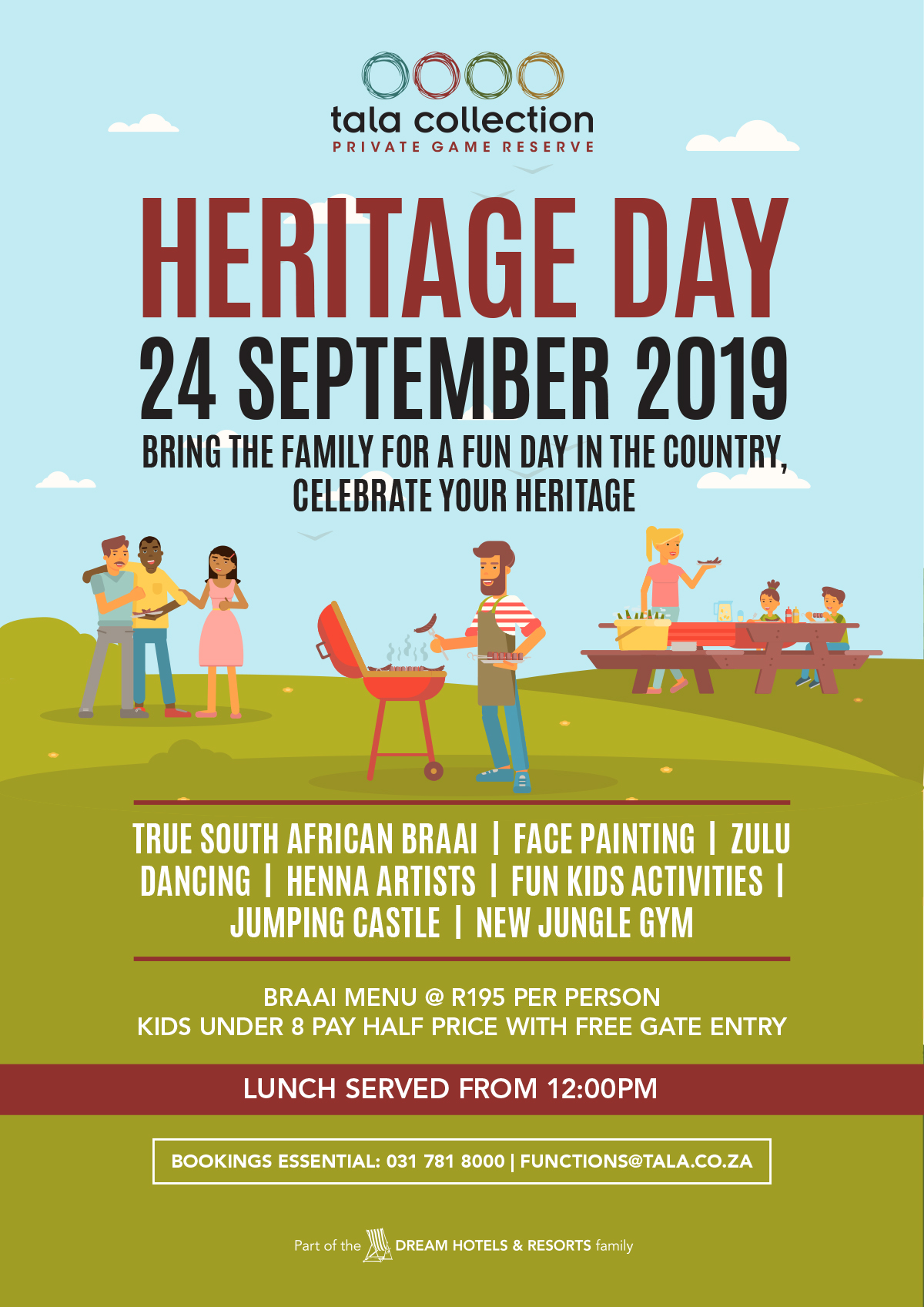 Tala Collection Game Reserve heritage day 24 Sept 2019