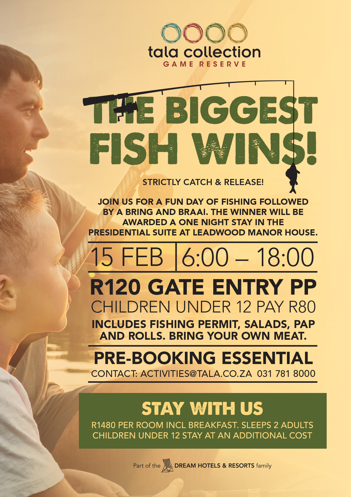 Tala Collection Game Reserve the biggest fish wins