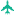 flights - green airplane icon
