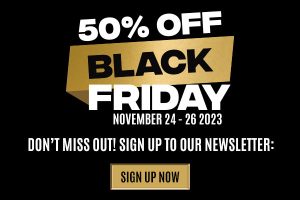 50% off Black Friday Nov 24 - 26 2023