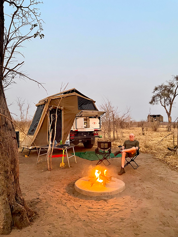 Overland setup at Nogatsaa